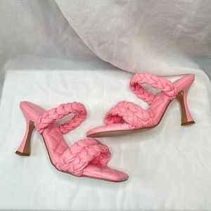 Cushion Pink Sandal Heel Size 9